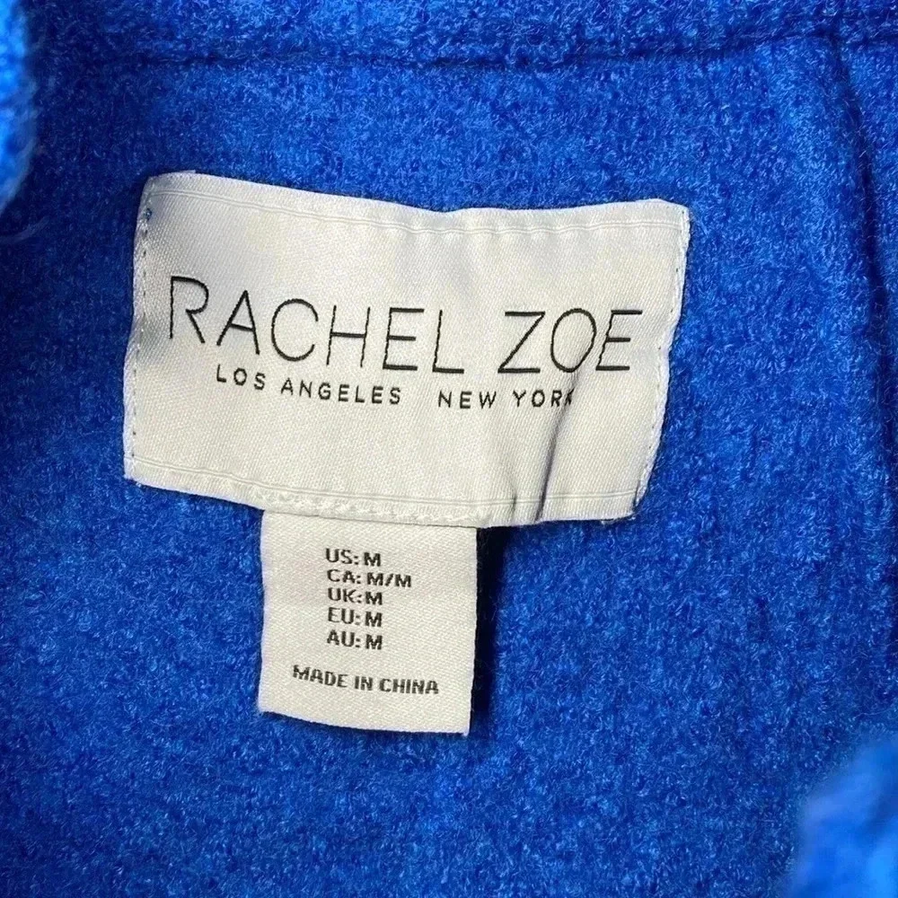 Rachel Zoe Los Angeles Women’s Blue Wool Jacket Medium